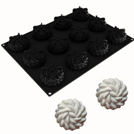 PX4384 SAINT HONORE forma silikonowa na 12 monoporcji Pavoni