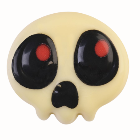 op. 72 szt. Czekoladowy zestaw na Halloween - 92016 Modecor - dekoracje z białej czekolady - dł. 25 mm