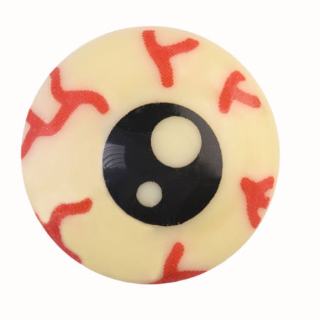 op. 72 szt. Czekoladowy zestaw na Halloween - 92016 Modecor - dekoracje z białej czekolady - dł. 25 mm