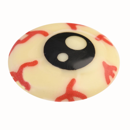 op. 72 szt. Czekoladowy zestaw na Halloween - 92016 Modecor - dekoracje z białej czekolady - dł. 25 mm