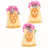 op. 135 szt. Czekoladowe Czaszki meksykańskie zestaw na Halloween - Barbara Decor, Cukieteria.pl