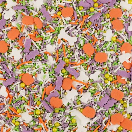 Mix posypek cukrowych do dekoracji na Halloween od Sweet Decor, Cukieteria.pl