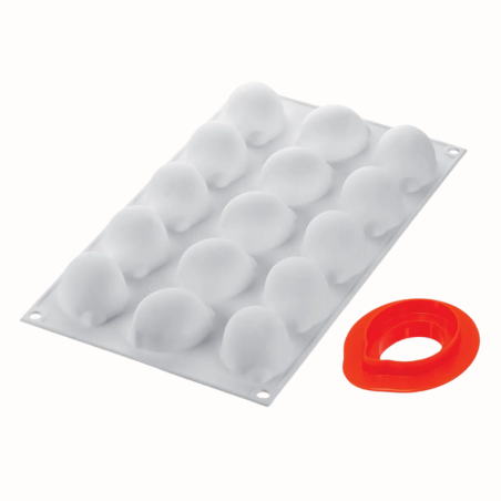 Forma silikonowa limonka i cytryna, Silikomart - Cukieteria.pl