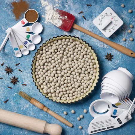 ceramiczne kuleczki do pieczenia tart i spodów z ciasta kruchego - Cukieteria.pl