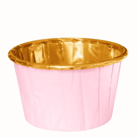 Złote foremki, papilotki do babeczek, Cukieteria.pl