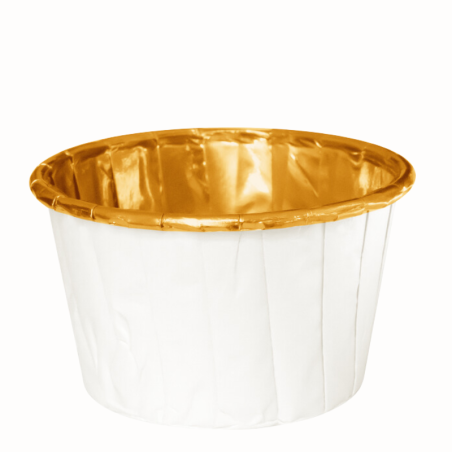 Złote foremki, papilotki do babeczek, Cukieteria.pl