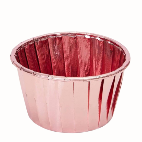 Różowe foremki, papilotki do babeczek, Cukieteria.pl