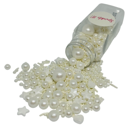 Lovely White Sprinkle It, biała posypka cukrowa - Cukieteria.pl