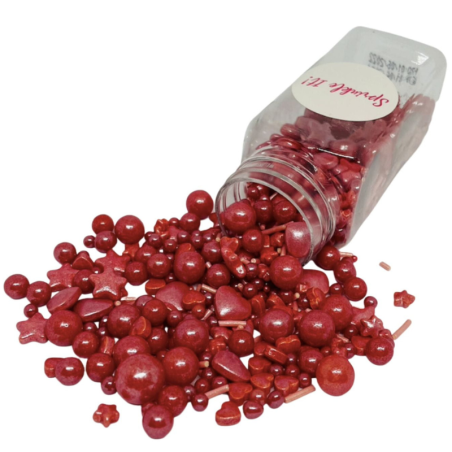 Red Velvet Sprinkle It, walentynkowa posypka cukrowa - Cukieteria.pl
