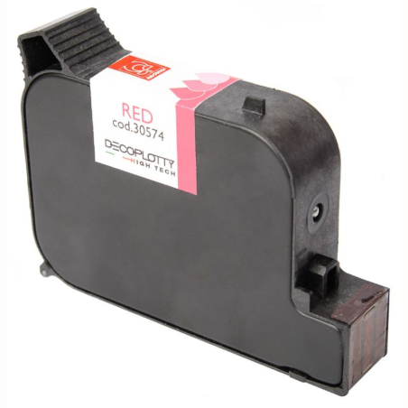 1 szt. Kartridż z czerwonym tuszem do plotera spożywczego - 30574 Modecor