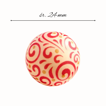 Świąteczne kulki czekoladowe, gotowe dekoracje na Cukieteria.pl