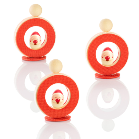 Święty Mikołaj z białej czekolady, dekoracje cukiernicze na Cukieteria.pl