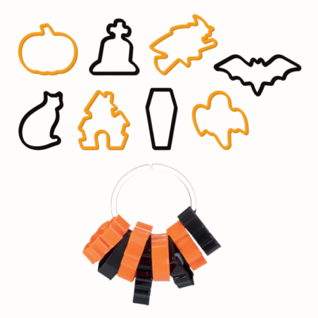 Zestaw foremek do ciasteczek na Halloween, 630907 Tescoma - Cukieteria.pl