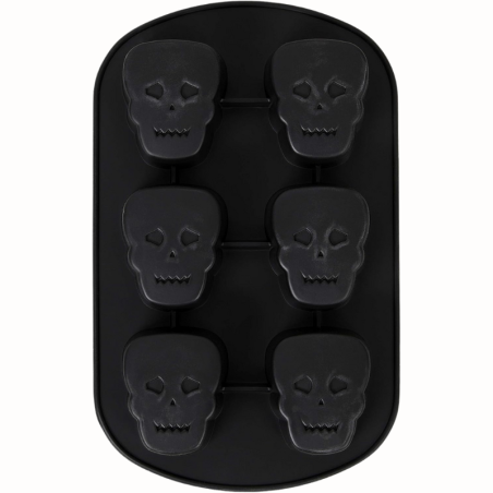 Wilton, forma silikonowa czaszka na Halloween - Cukieteria.pl