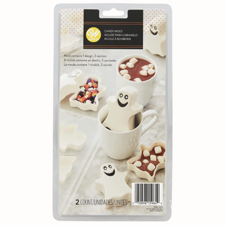 Duch 3D - foremka do czekoladowych bomb na Halloween - Cukieteria.pl