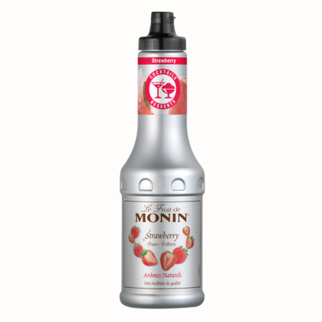 Monin Puree Truskawka do deserów i napojów, na Cukieteria.pl