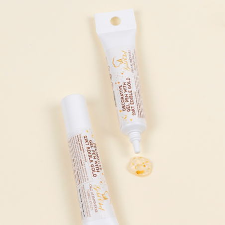 Dekoracyjny żel ze złotem jadalnym, GoldChef - Cukieteria.pl