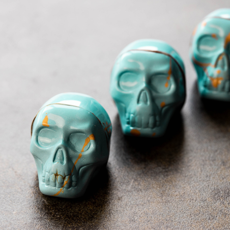 Forma do pralin Czaszka, CW1666 Chocolate World - Cukieteria.pl