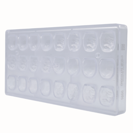 Forma do pralin Czaszka, CW1666 Chocolate World - Cukieteria.pl