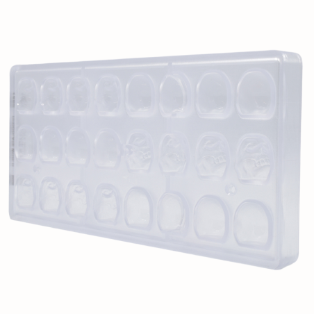 Forma do pralin Czaszka, CW1666 Chocolate World - Cukieteria.pl