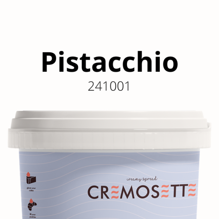 Cremosette Pistacchio, krem pistacjowy do nadziewania - Cukieteria.pl