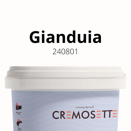 Cremosette Gianduia, krem do nadziewania - Cukieteria.pl