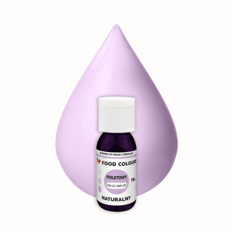 op. 18 ml Naturalny FIOLETOWY barwnik cukierniczy od Food Colours - Cukieteria.pl