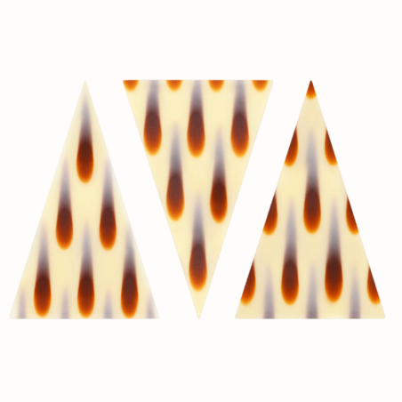 op. 450 szt. Dekoracja czekoladowa Lacrima od Barbara Decor, na Cukieteria.pl