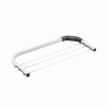 Nóż Piłka dł. 46 cm do krojenia biszkoptów z 3 ostrzami ze stali nierdzewnej 04181 Thermohauser