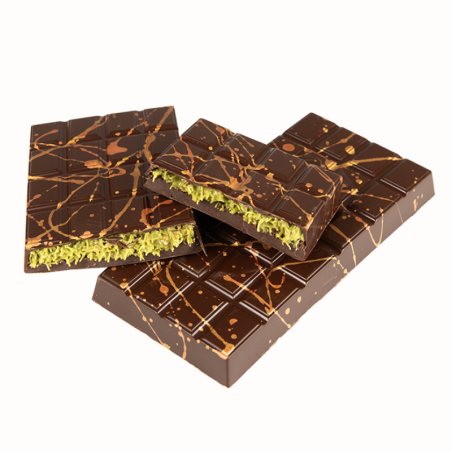 Forma do Tabliczek Dubai z nadzieniem pistacjowym - na Cukieteria.pl