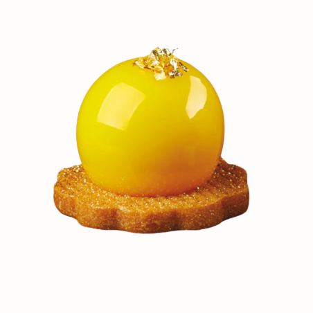 PX4350 SFERA Pavoni Italia - forma silikonowa kula - śr. 60 mm / poj. 110 ml x 20 porcji