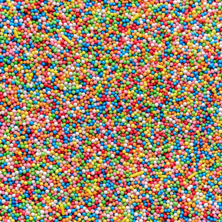 op. 1 kg Maczek mix kolorów - owocowa posypka dekoracyjna - Cukieteria.pl