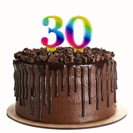 Cyfra 3 - świeczka urodzinowa Galaxy - PF-SCG3 GoDan - Cukieteria.pl