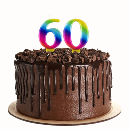 Cyfra 6 - świeczka urodzinowa Galaxy - PF-SCG6 GoDan - Cukieteria.pl