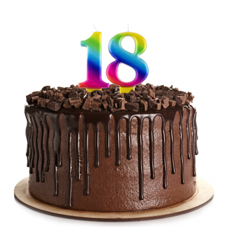 Cyfra 8 - świeczka urodzinowa Galaxy - PF-SCG8 GoDan - Cukieteria.pl