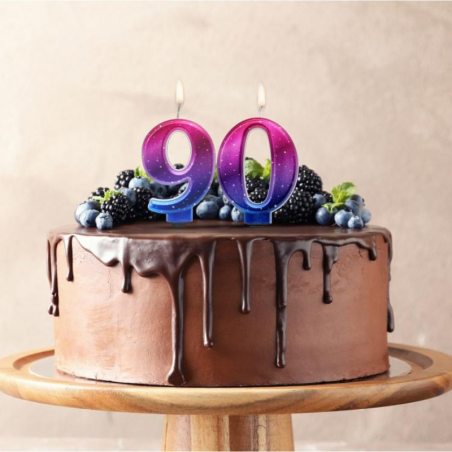 Cyfra 9 - świeczka urodzinowa Night Sky - SF-NSM9 GoDan - Cukieteria.pl