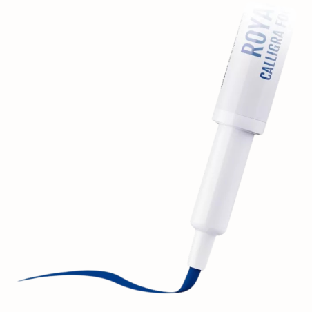 niebieski pisak spożywczy z pędzelkiem, Fractal Colors - Cukieteria.pl