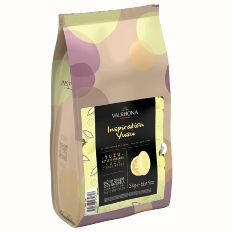 op. 3 kg Inspiration Yuzu Valrhona - czekolada owocowa - Cukieteria.pl