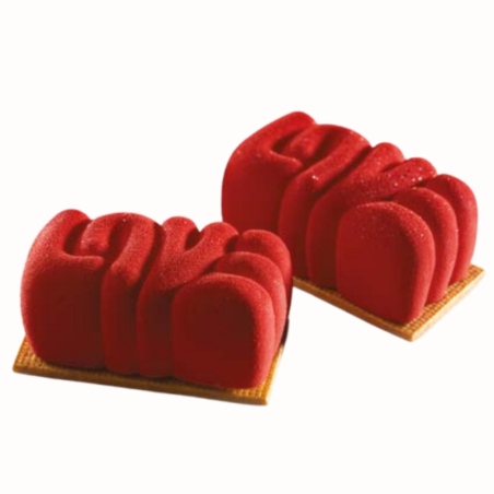 PX4363 Lovely Pavoni - forma silikonowa napis Love - Cukieteria.pl