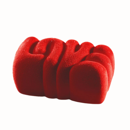 KE061 Lovely - forma silikonowa - napis Love - Cukieteria.pl