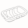 KE060 Lovely - forma silikonowa - napis Love - Cukieteria.pl