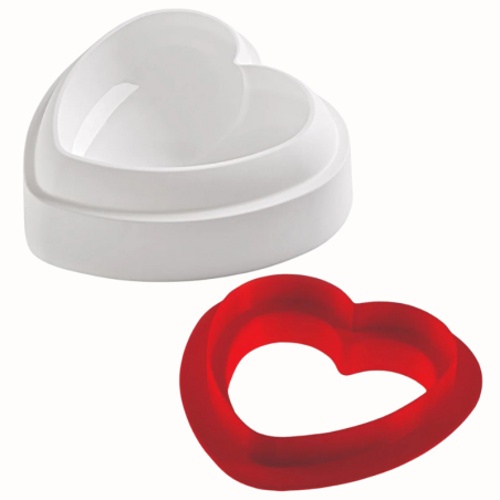 Ti Amo Silikomart - forma silikonowa z wykrojnikiem - Cukieteria.pl