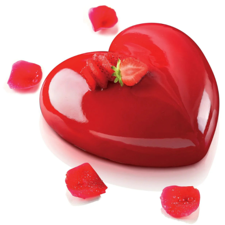 Ti Amo Silikomart - forma silikonowa z wykrojnikiem - Cukieteria.pl