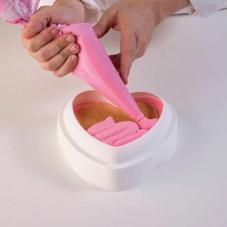 Ti Amo Silikomart - forma silikonowa z wykrojnikiem - Cukieteria.pl