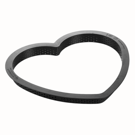 Kit Tarte Ring Amore 205 Silikomart - zestaw do tarty - serce - Cukieteria.pl