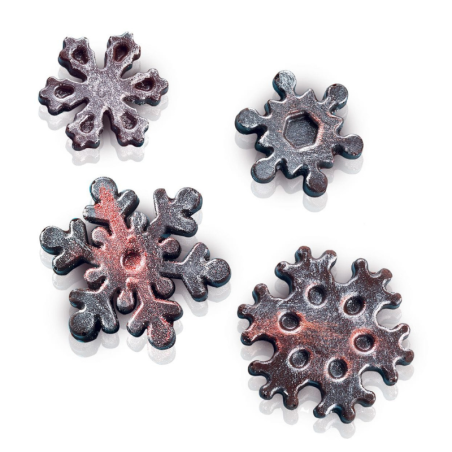 SCG40 Choco Frozen Silikomart - forma silikonowa śnieżynki - Cukieteria.pl