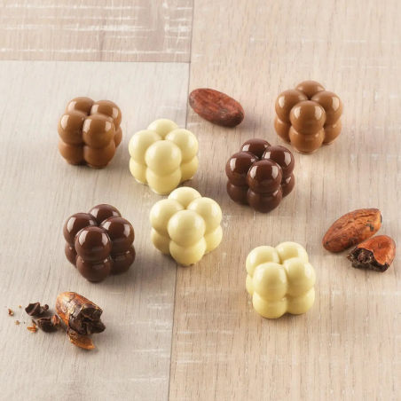 SCG51 Choco Game Silikomart - forma kostka do gry - Cukieteria.pl