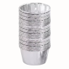 papierowe papilotki do pieczenia z powłoką aluminiową w kolorze srebrnym papierowe papilotki do pieczenia z powłoką aluminiową w kolorze srebrnym