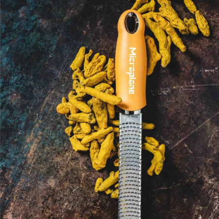 Mustard Yellow Premium Zester Classic Series Microplane - nr. kat. 46623 - Cukieteria.pl