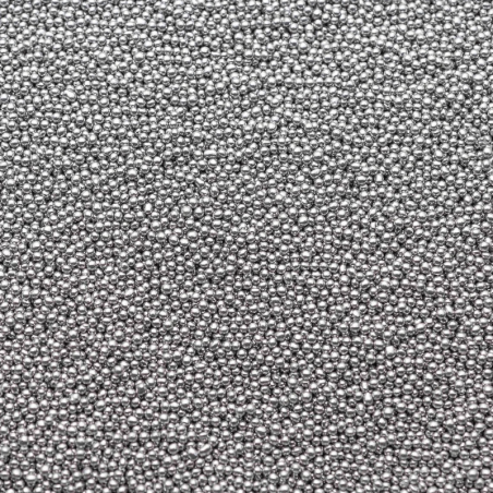 op. 250 g Perełki srebrne - posypka dekoracyjna - Cukieteria.pl